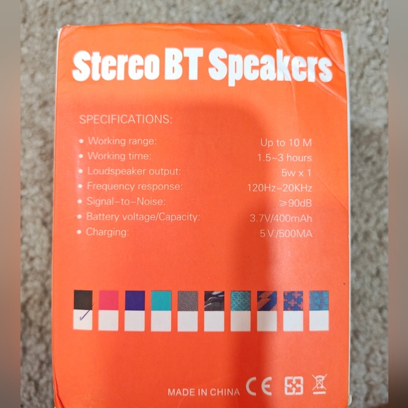 T&G Black Portable Bluetooth Speaker - Picture 4 of 5